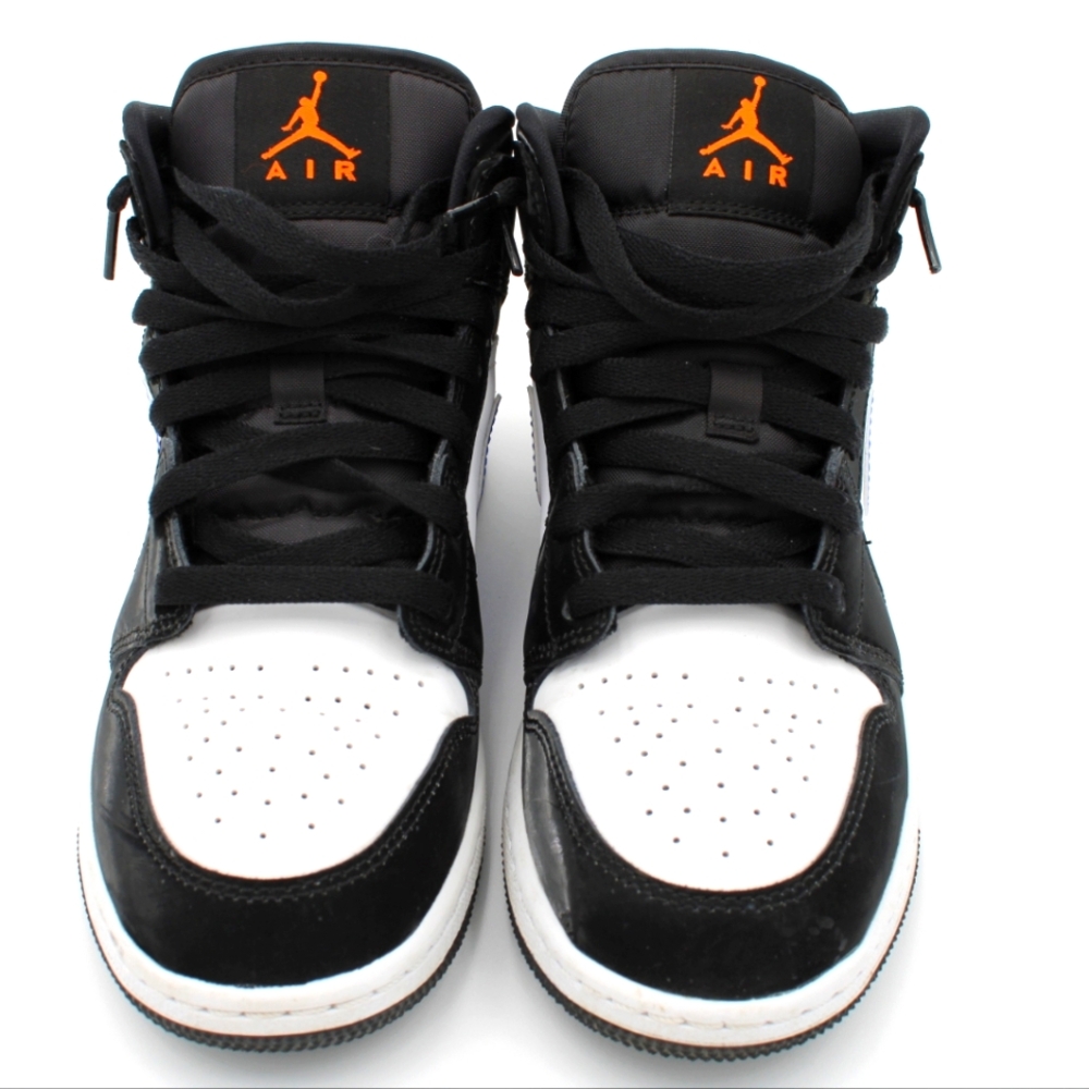 Air Jordan 1 Mid – Black/Racer Blue/White (GS)Size: 5.5Y - Picture 2 of 12